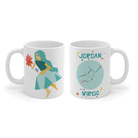 Personalized Virgo Zodiac Mug 11oz Mugs 11oz 