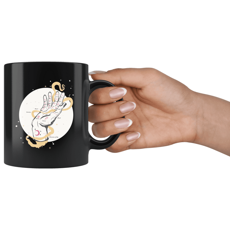 Cosmic Palmistry Mug - 11 ounce Mugs  