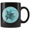 Baphomet Goat Mug - 3 Colors Available Mugs Blue 