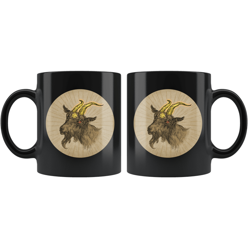 Baphomet Goat Mug - 3 Colors Available Mugs  