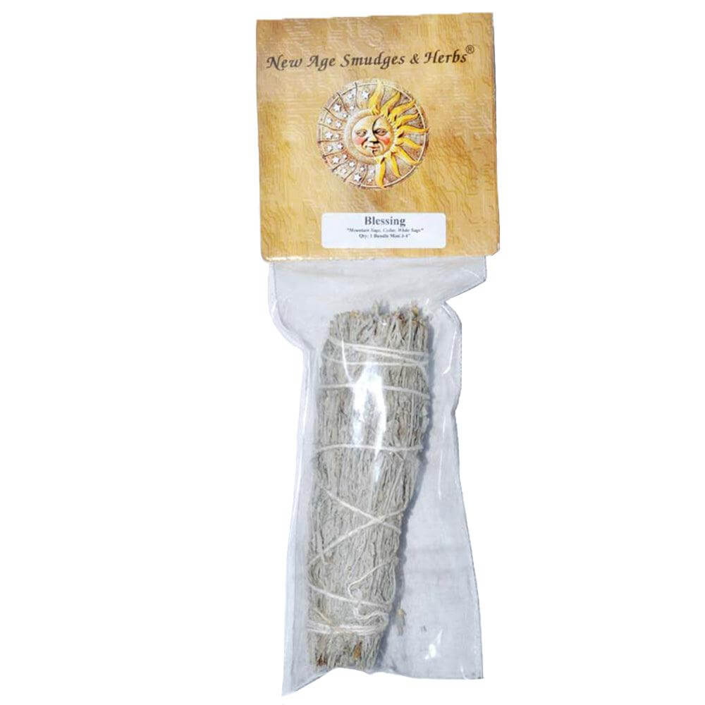Blessing Cleansing Bundle (Smudge Stick) - 4 inch Smudge Sticks 4 Inch New Age Smudges 