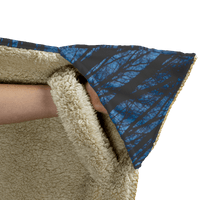 Mossy Forest Hooded Blanket - Midnight Hooded Blankets  