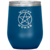Witchy Woman Engraved Wine Tumbler Wine Tumblers Blue 