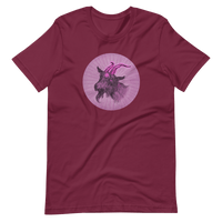 Baphomet Goat Tee - Purple T-Shirt Maroon 3XL