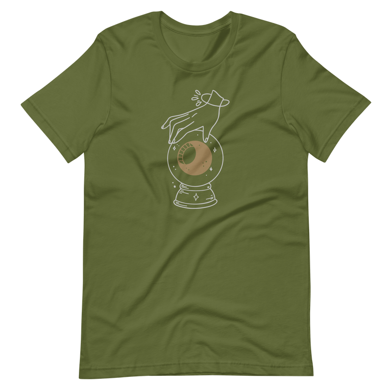 Crystal Ball Tee T-Shirts Olive 3XL