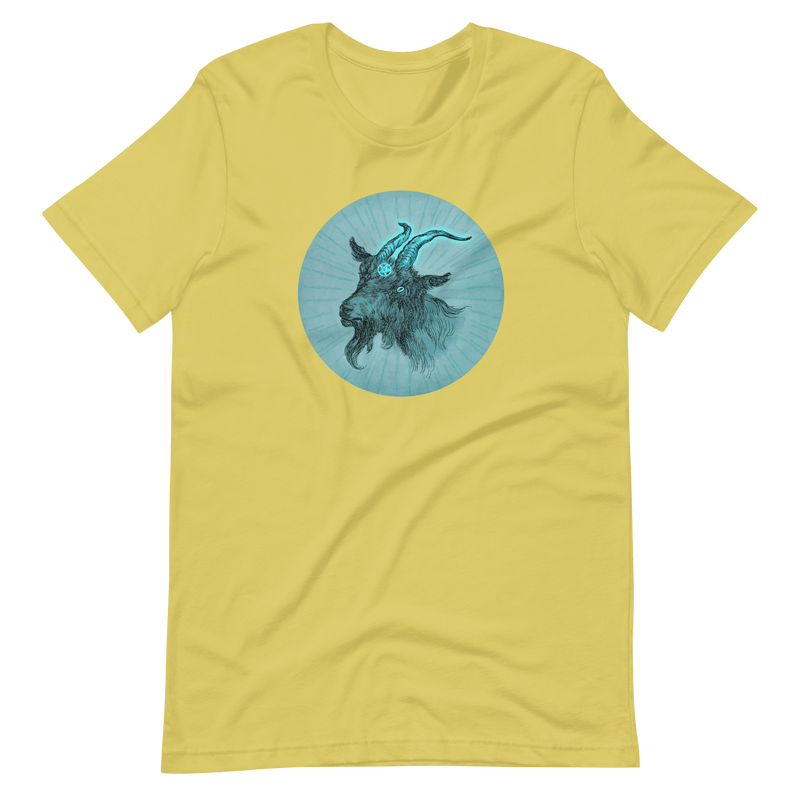 Baphomet Goat Tee - Blue T-Shirt Strobe XS