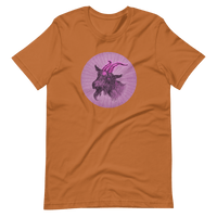 Baphomet Goat Tee - Purple T-Shirt Toast XS